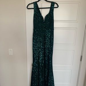 Lulus Glam Sequin Maxi Dress